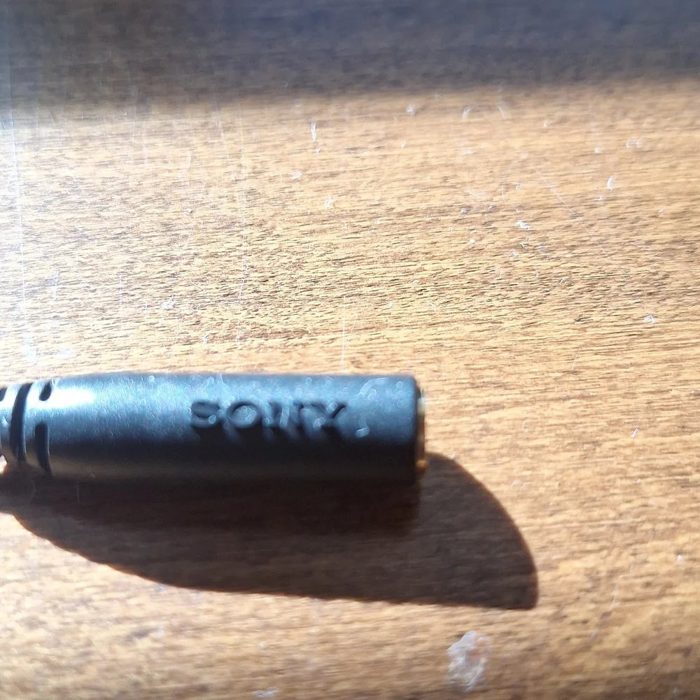 Sony Black Audio Adapter Cable
